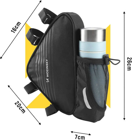 Bolsa de Viaje Wozinsky para Bicicleta 1.5 litros negro