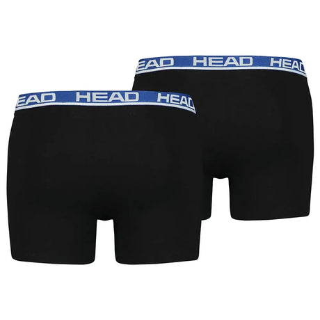Boxer Head Basic 2u Negro Azul