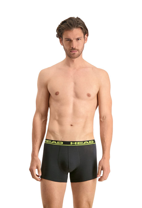 Boxer Head Basic 2u Negro/Lima