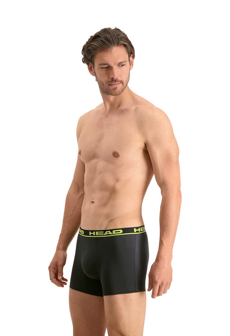 Boxer Head Basic 2u Negro/Lima