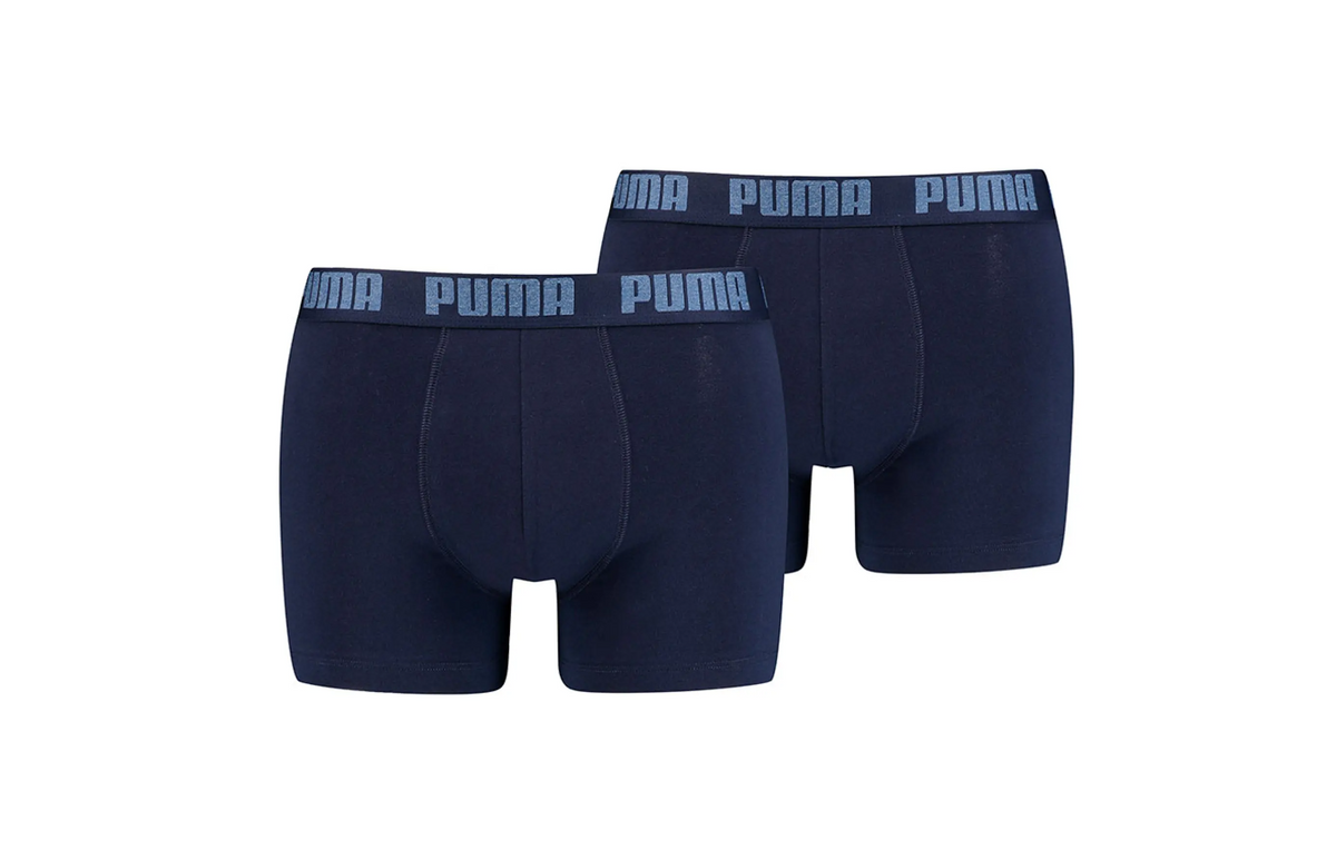 Boxer Puma Basic Boxer 2u Azul Marino