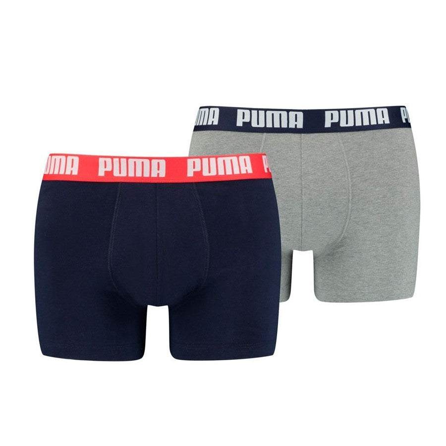 Boxer Puma Basic Boxer 2u Marino/Gris