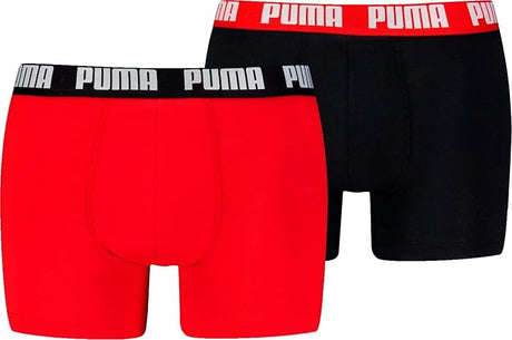 Boxer Puma Everyday Basic Boxer 2u Rojo/Negro