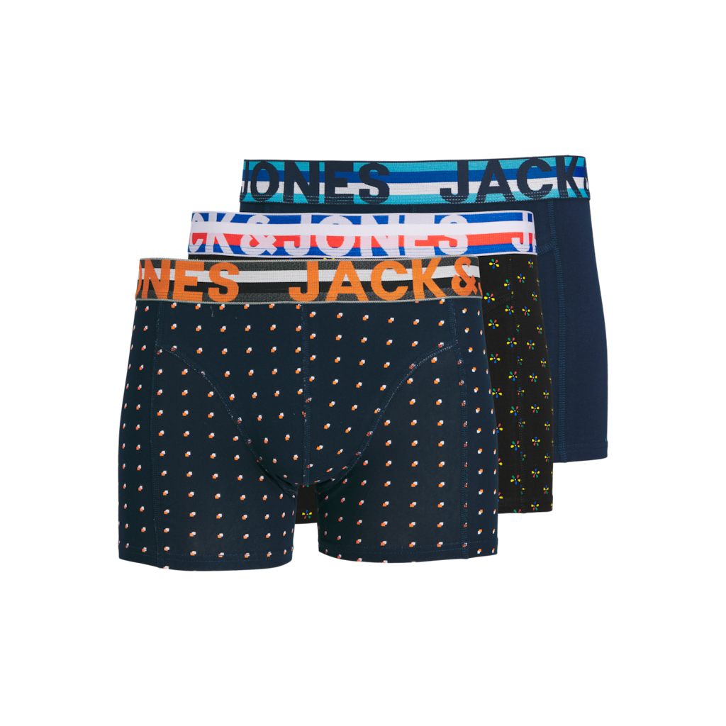 Bóxers Jack & Jones Jackenrik Pack 3u Marino