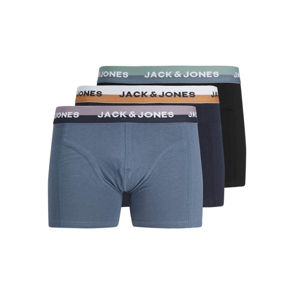 Boxers Jack & Jones Jwheric Pack 3un Azul/Marinho