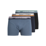 Boxers Jack & Jones Jwheric Pack 3un Azul/Marinho