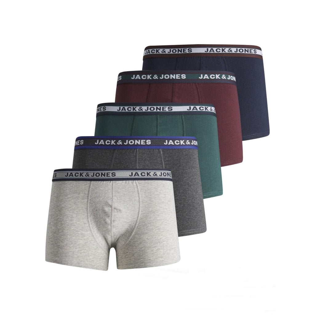 Jack & Jones Jacoliver Junior Boxer Shorts 5-Pack Mix