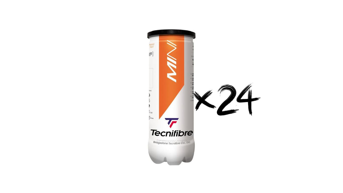 Cajón Pelotas Tenis Tecnifibre Mini Tenis 24 Botes de 3 Pelotas
