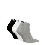 Meias Head All Sport Sneaker 3 Pares Cinzento/Branco/Preto