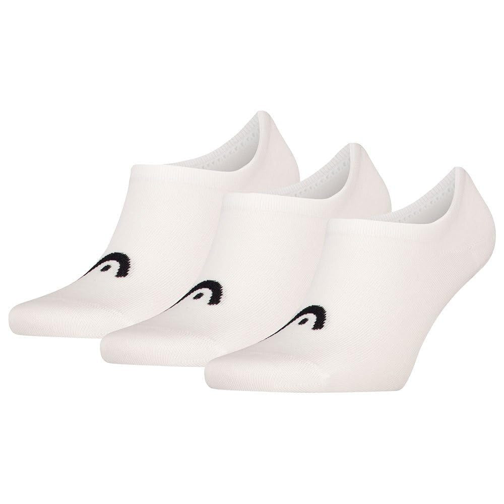 Head All Sports Training Footie Socks 3 Pairs White