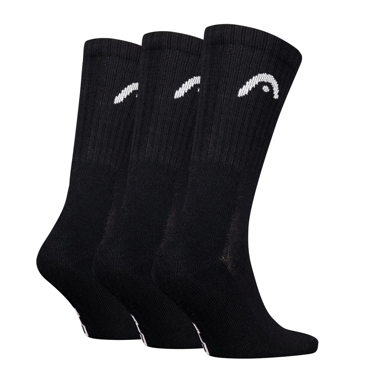 Calcetines Head Training Crew 3 Pares Negro