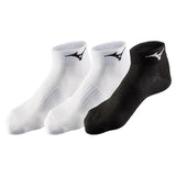 Mizuno Training Mid Socks 3 Pairs White/White/Black