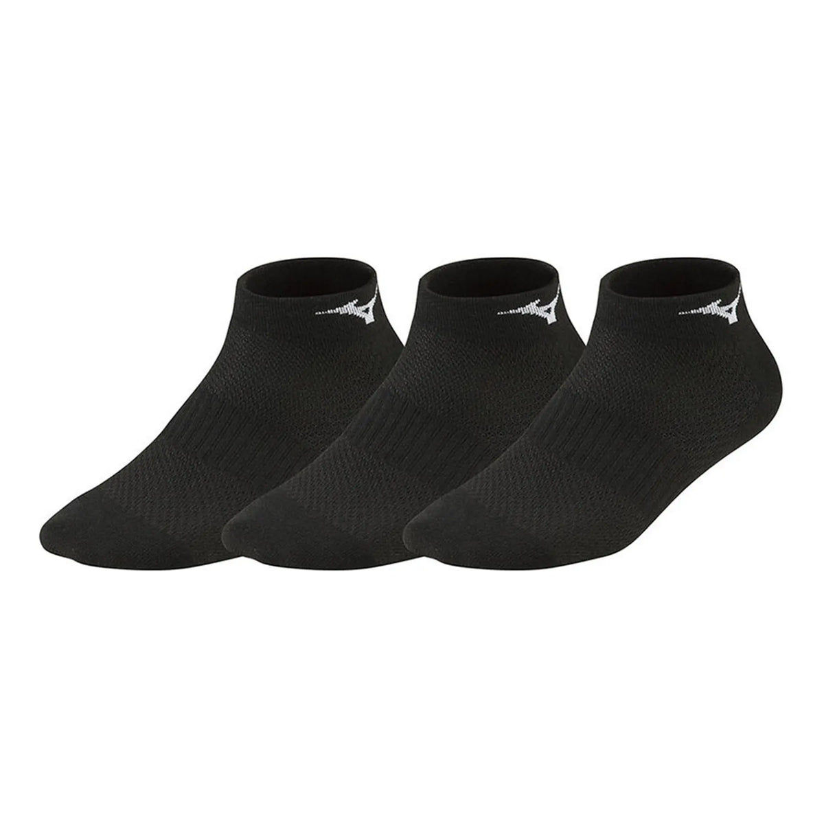 Meias Mizuno Training Mid 3 Pares Preto