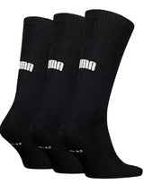 Calcetines Puma Cushioned Next Crew 3 pares Negro
