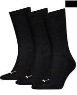 Calcetines Puma Cushioned Next Crew 3 pares Negro