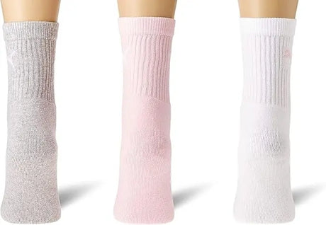 Calcetines Puma Kids Regular Crew Pack 3 Pares Rosa