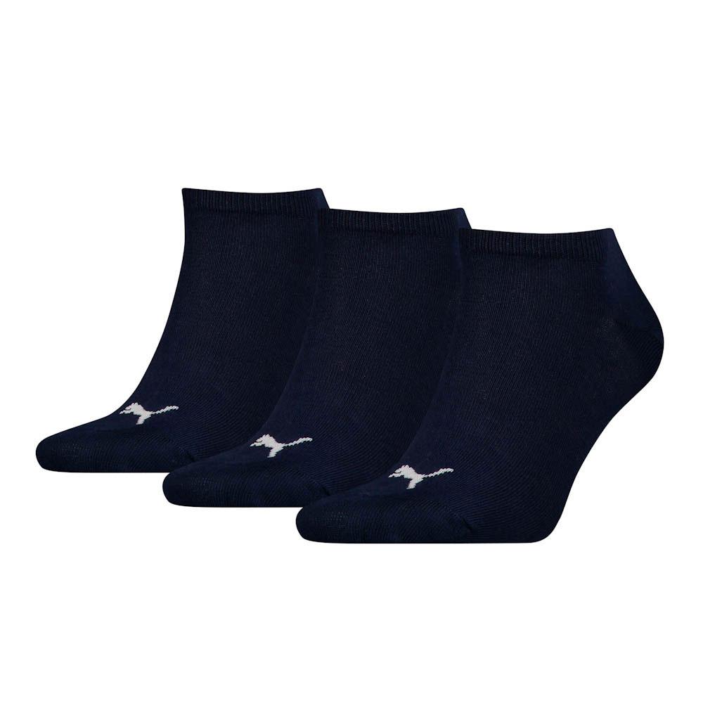 Meias Puma Unissexo Sneaker Pack 3 Pares Marinho