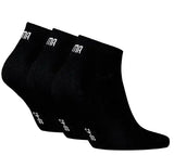 Calcetines Puma Unisex Sneaker Plain 3 pares Negro