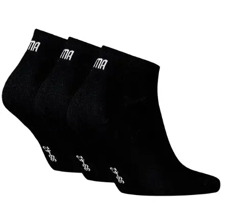 Calcetines Puma Unisex Sneaker Plain 3 pares Negro
