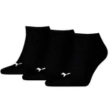 Calcetines Puma Unisex Sneaker Plain 3 pares Negro