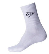 Meias Ténis Dunlop Tripulação Brancas 3 Pares Tamanho 41-46