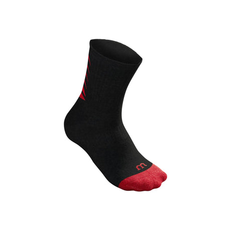 Calcetines Wilson Crew  Blanco Gris negro 3 Pares Junior