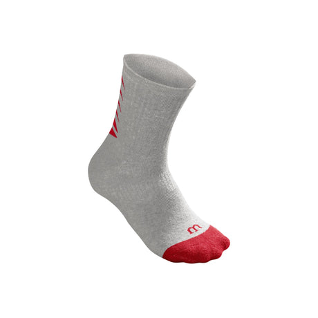 Calcetines Wilson Crew  Blanco Gris negro 3 Pares Junior