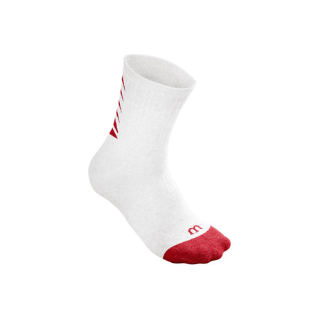 Calcetines Wilson Crew  Blanco Gris negro 3 Pares Junior