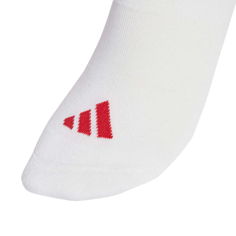 Meias adidas Crew Logo Mix Branco/Vermelho/Verde 3 Pares