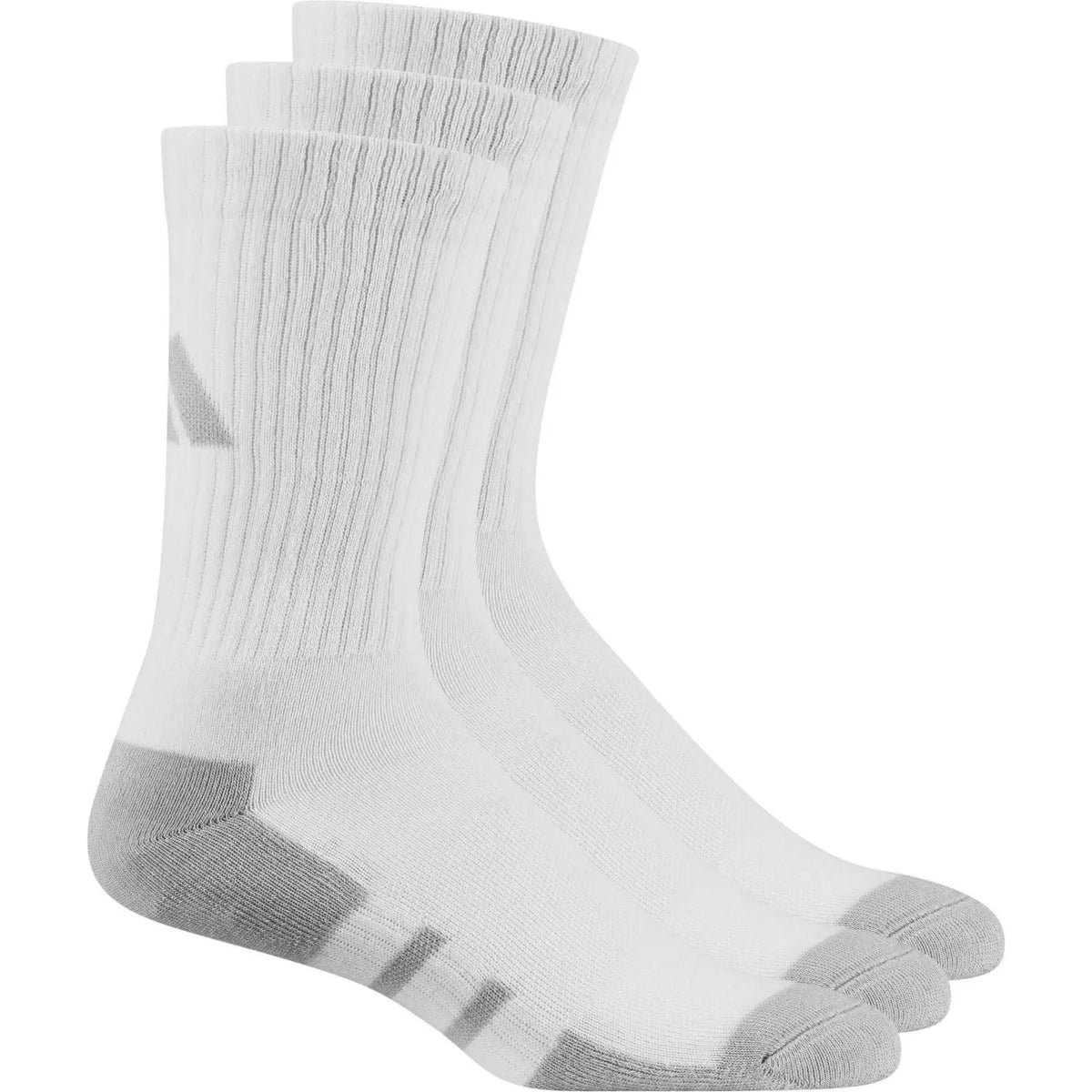 Meias adidas Essentials Climacool Crew 3 Pares Branco