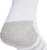 Meias adidas Essentials Climacool Crew 3 Pares Branco