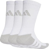 Meias adidas Essentials Climacool Crew 3 Pares Branco