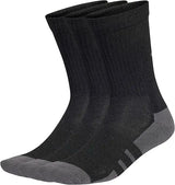 Meias adidas Essentials Climacool Crew 3 Pares Preto