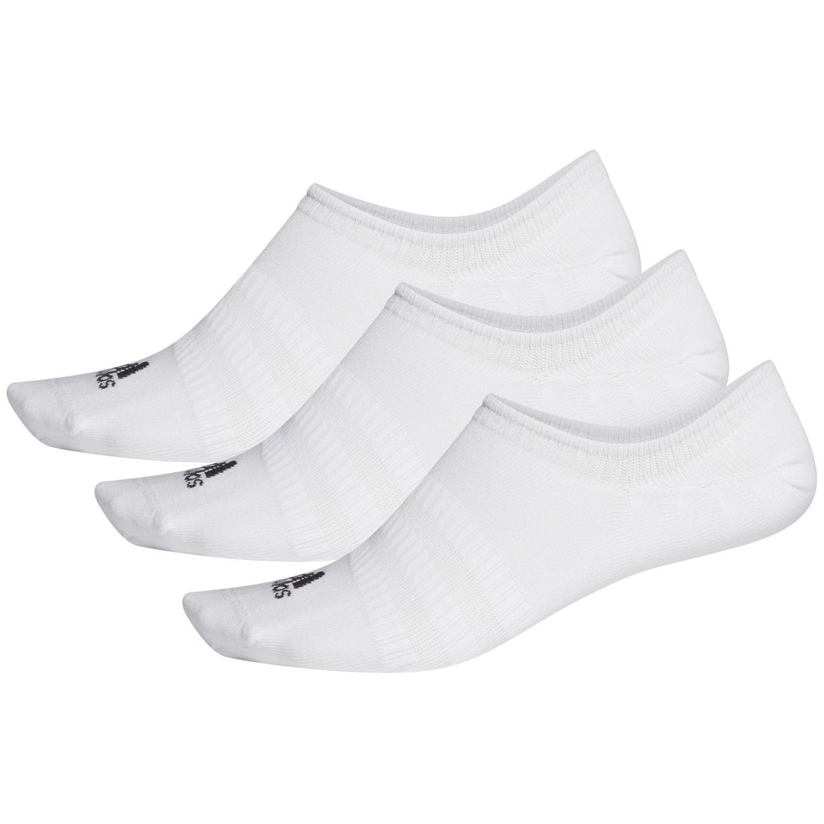 Meias adidas Light Nosh Piqui Unisex 3 Pares Branco 37/39
