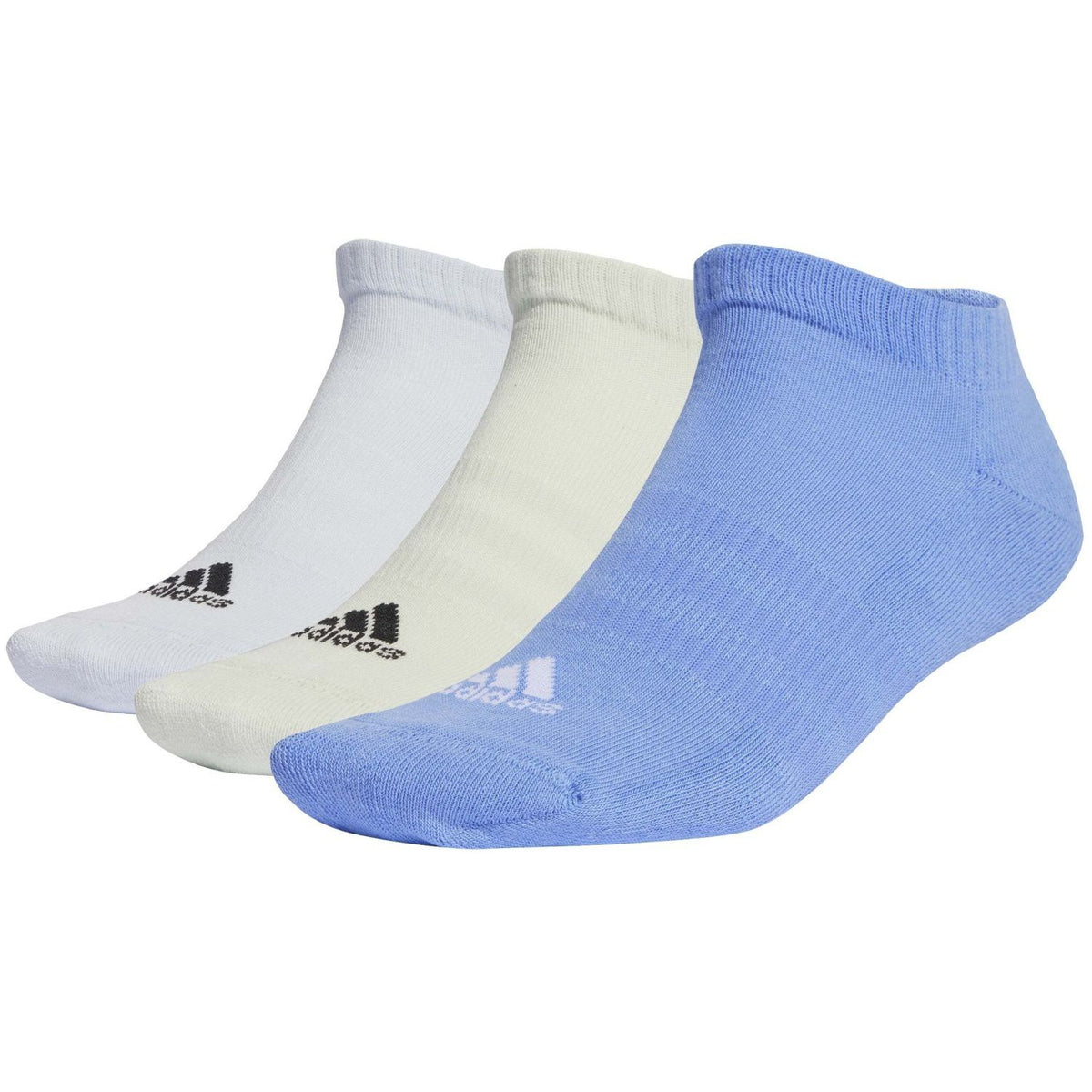 adidas Low Cushioned Socks 3 Pairs Blue