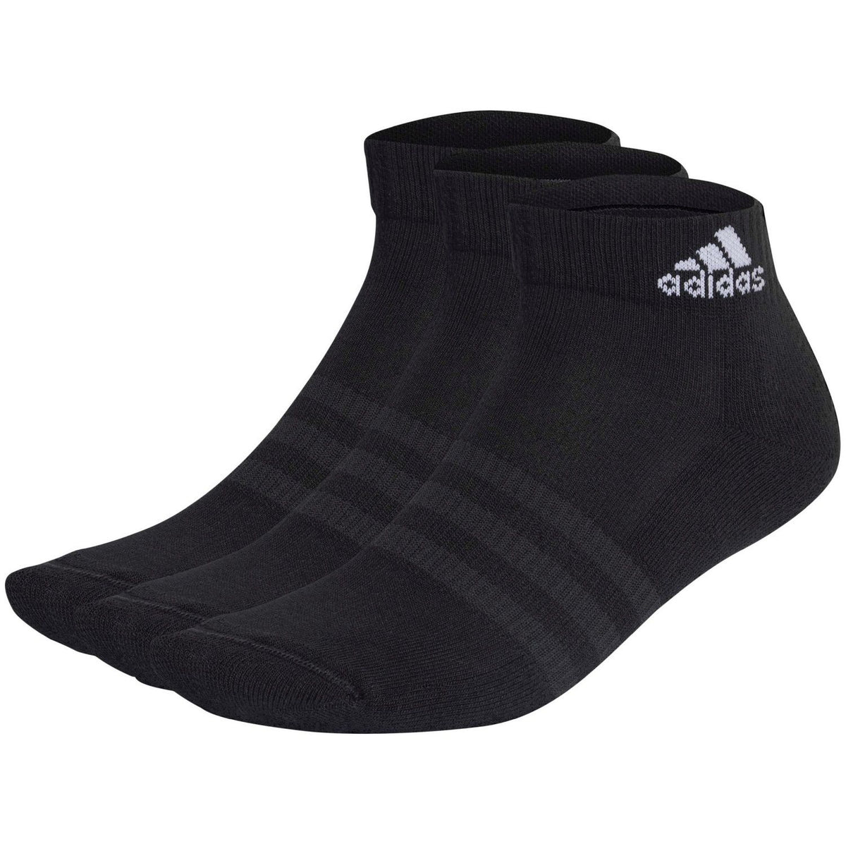 Calcetines adidas Sportswear Ankle Cushioned 3 Pares Negro