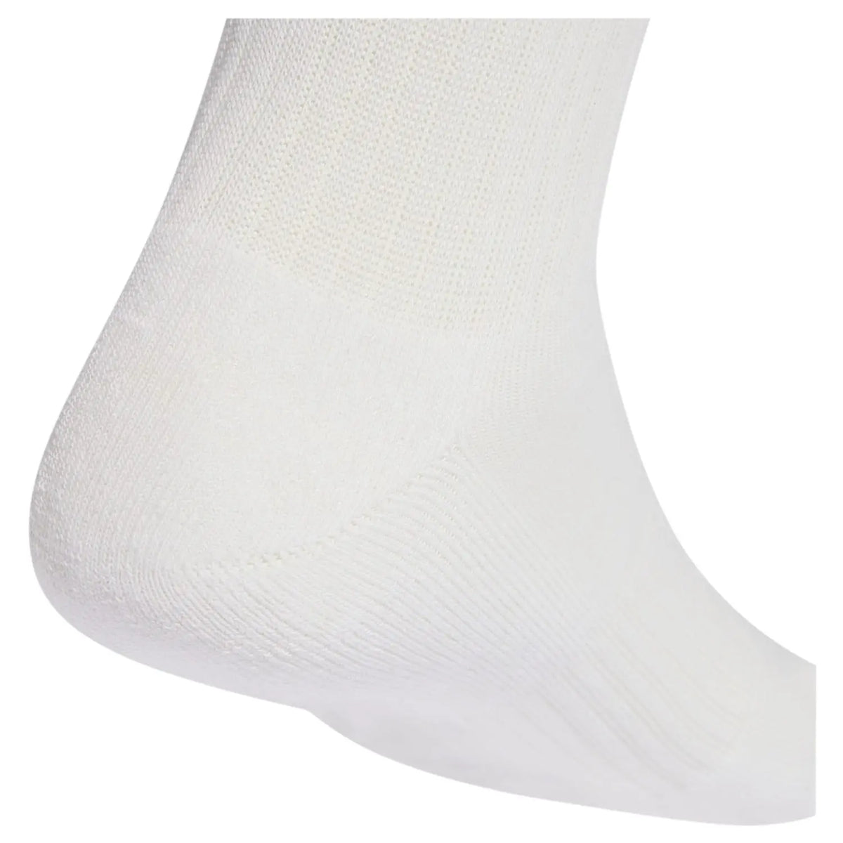 Meias adidas Sportswear Crew 3 riscas 3 Pares Branco