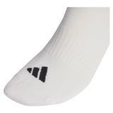 Meias adidas Sportswear Crew 3 riscas 3 Pares Branco