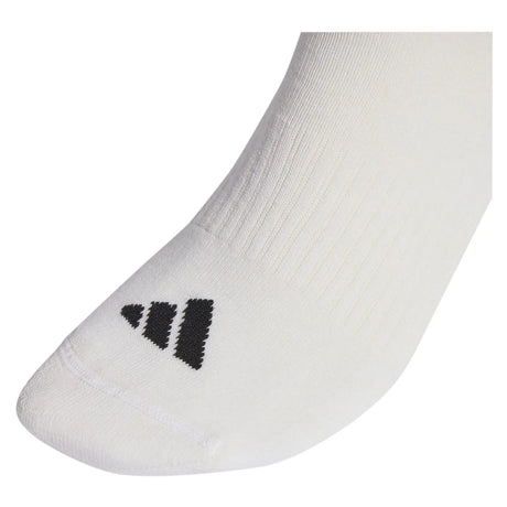 Meias adidas Sportswear Crew 3 riscas 3 Pares Branco