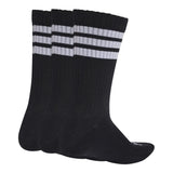 Calcetines adidas Sportswear Crew 3 Rayas 3 Pares Negro