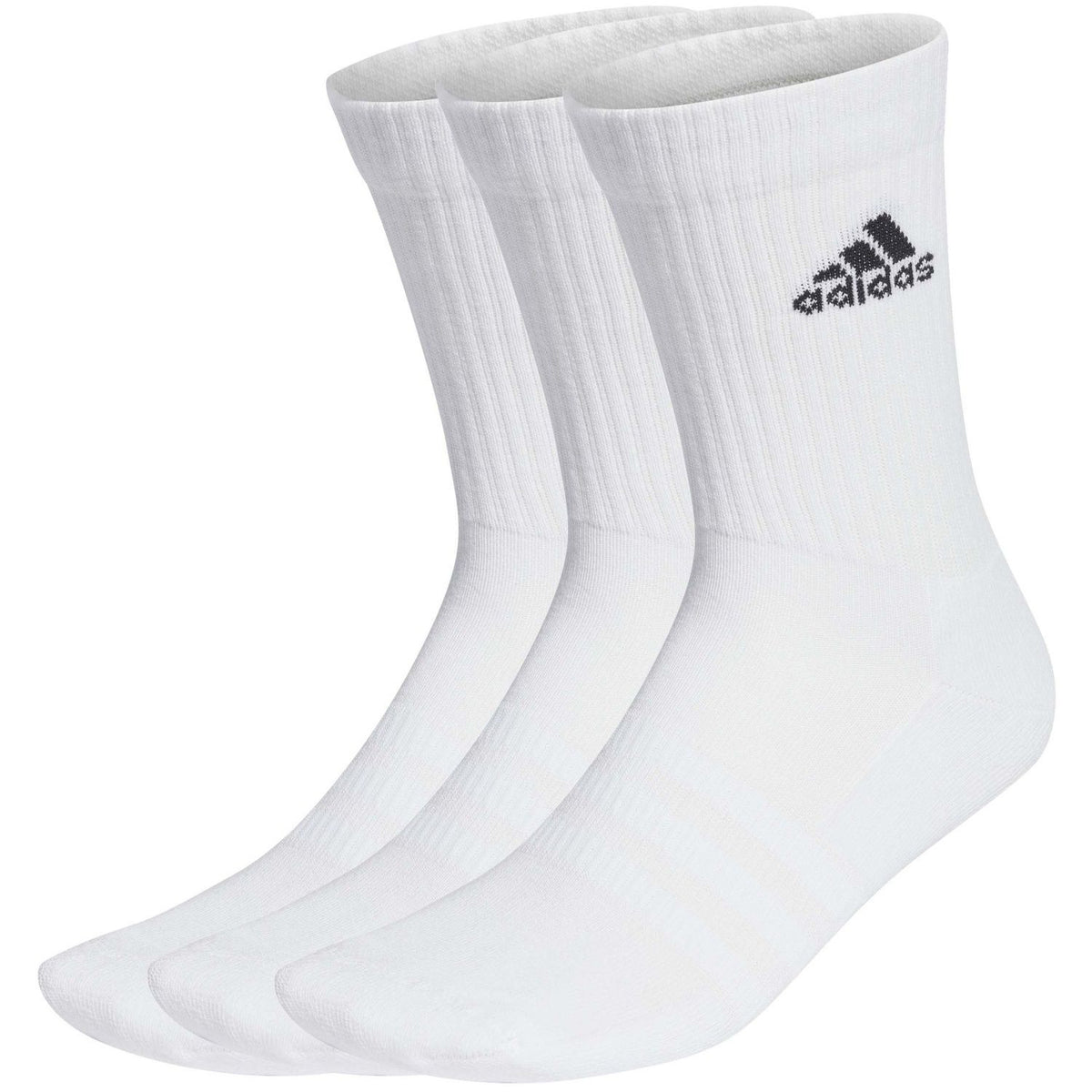 Calcetines adidas Sportswear Crew Cushioned 3 Pares Blanco