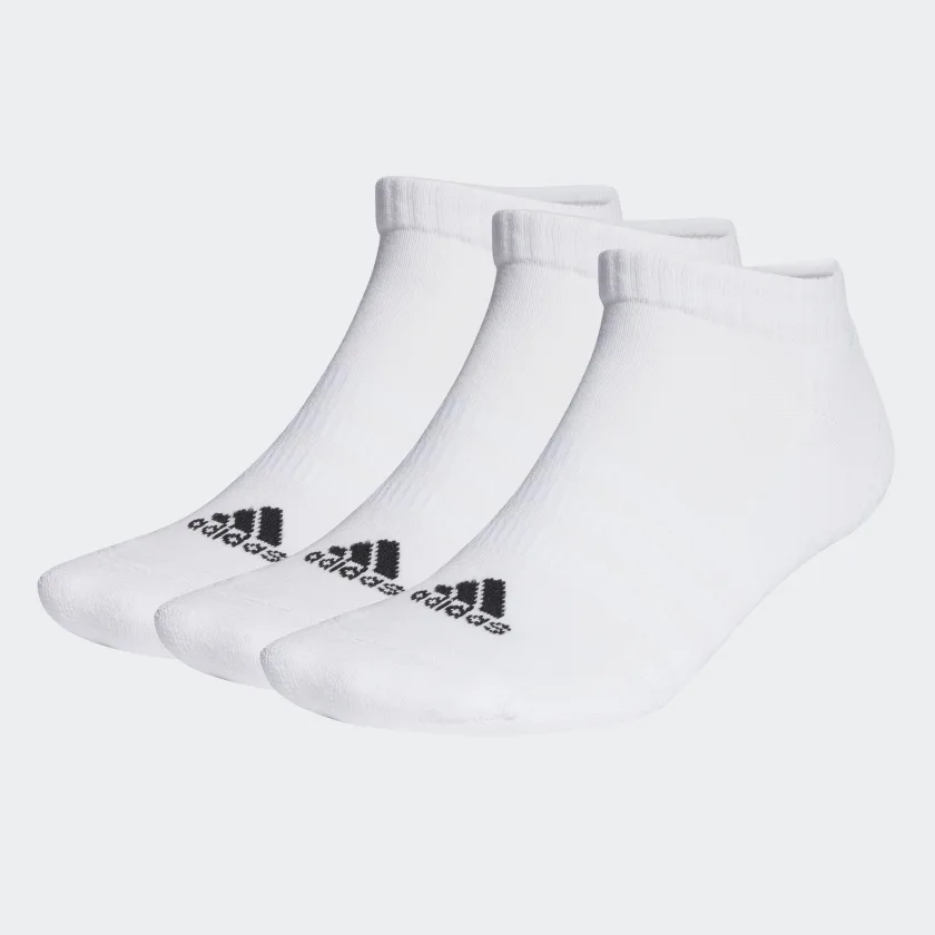 Calcetines adidas Tobilleros Cushioned 3 Pares Blanco