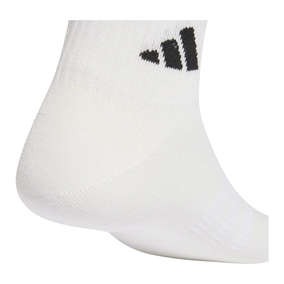 Meias de tornozelo adidas Thin & Light 3 Pares Branco