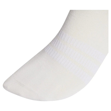 Meias de tornozelo adidas Thin & Light 3 Pares Branco