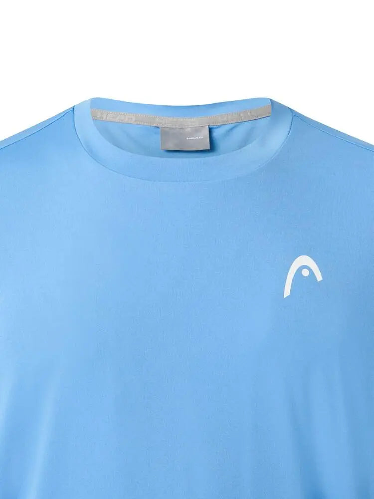 Camiseta Head Slice Hombre Azul/Blanco