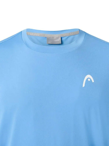 Camiseta Head Slice Hombre Azul/Blanco
