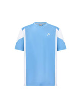 Camiseta Head Slice Hombre Azul/Blanco