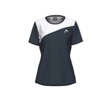 T-shirt Head Tie-Break Mulher Marinho/Branco