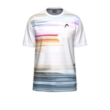 Head Men's Topspin Pattern Purple T-Shirt