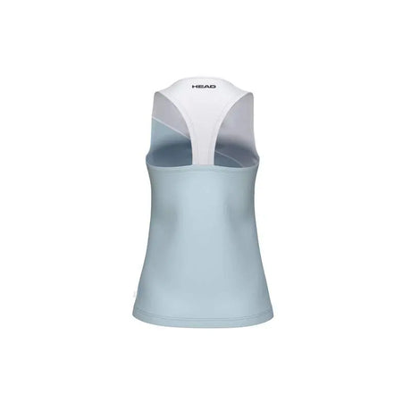Camiseta Tirantes Head Spirit Mujer Azul/Blanco